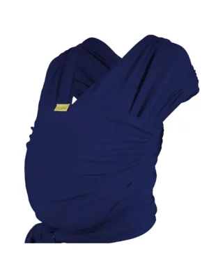 Tutti Bambini – shami mbajtëse klasike Boba, ngjyrë blu e errët (navy)