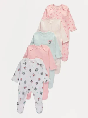 Paketë prej 5 fliçesh me mëngë të gjata “Disney Aristocats