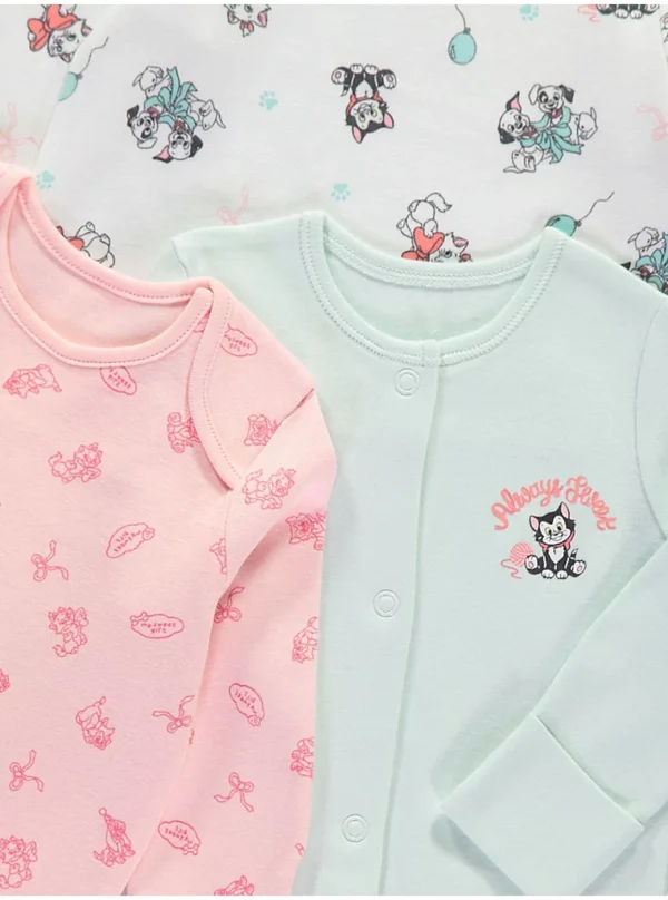 Paketë prej 5 fliçesh me mëngë të gjata “Disney Aristocats