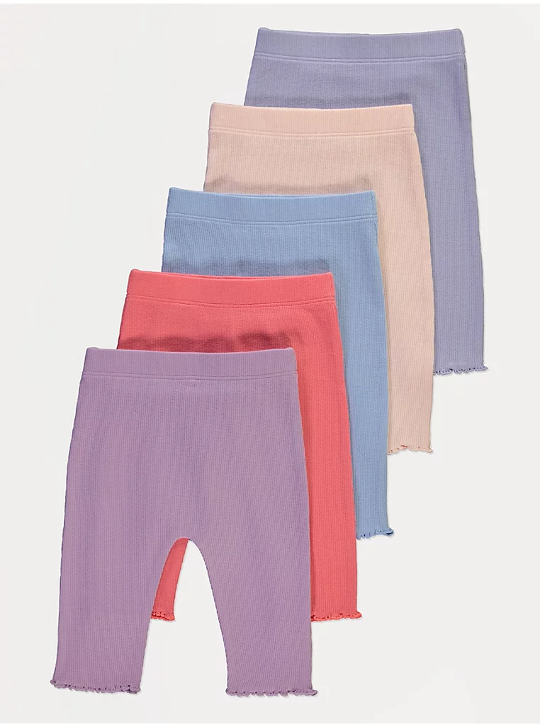 Geta të ndritshme me teksturë rib – paketë 5 copë