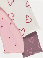 Geta me buzë marule dhe zemra rozë – paketë 3 copë