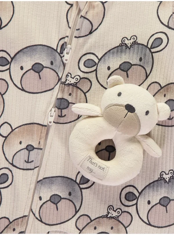 Kombinezon gjumi me zinxhir “That’s Not My…” me ari dhe lodër zhurmuese