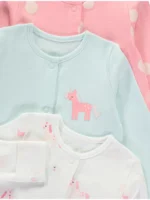 Pizhame për bebe me njëbrirësh dhe pika