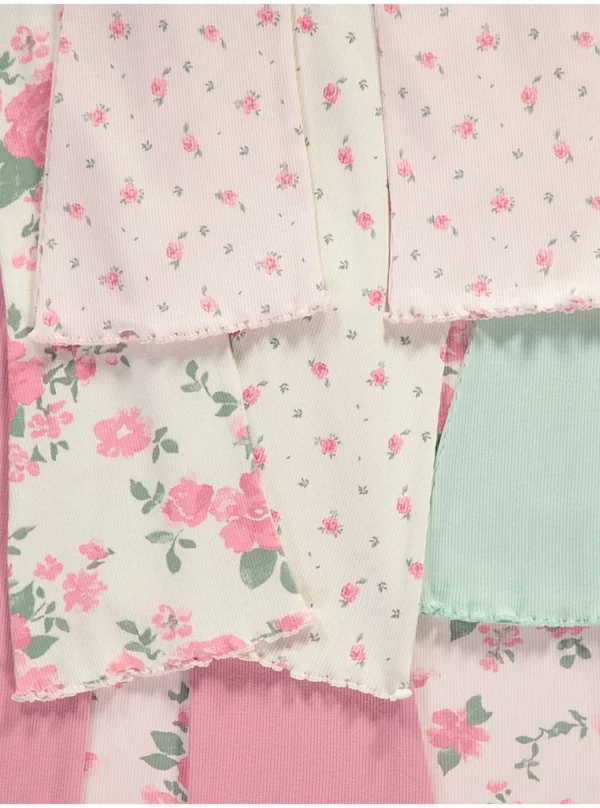 Leggings roze me këmbë të zgjeruara