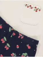 Set bluze dhe pantallonash me motiv luleshtrydhe