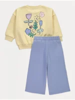 Set bluzë dhe tuta me grafikë “Explorer” në pjesën e pasme