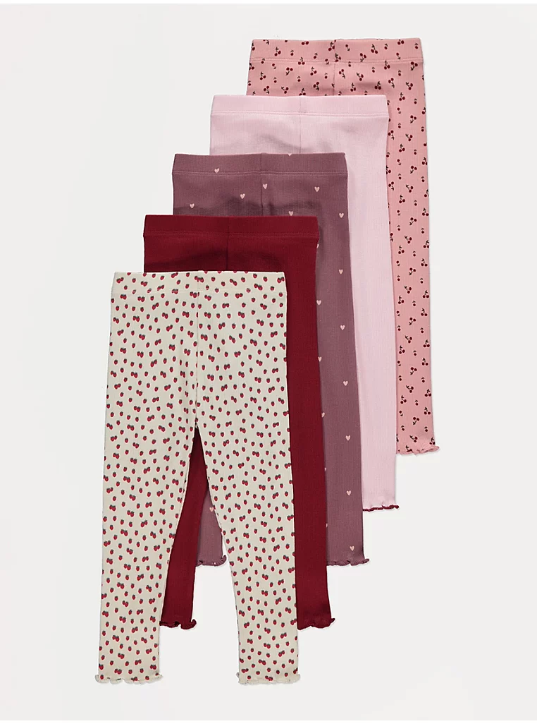 Legjinga me model dhe vija (ribbed) – pako 5 copë