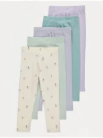 Legjinga balerine në ngjyra pastel – pako 5 copë